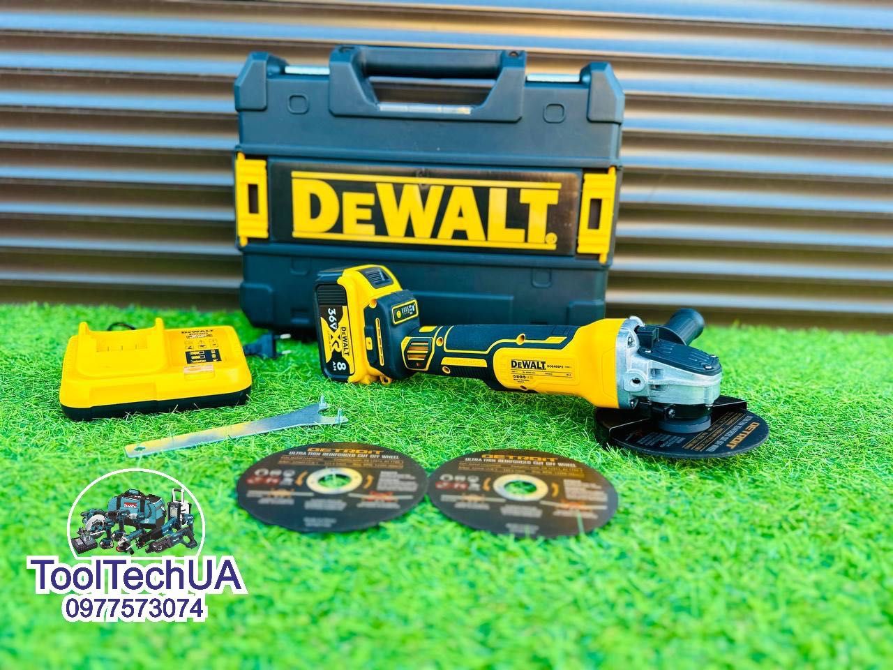 Аккумуляторная Болгарка DeWALT DCG 405 УШМ 1АКБ 9000об/хв 36V/8Ah