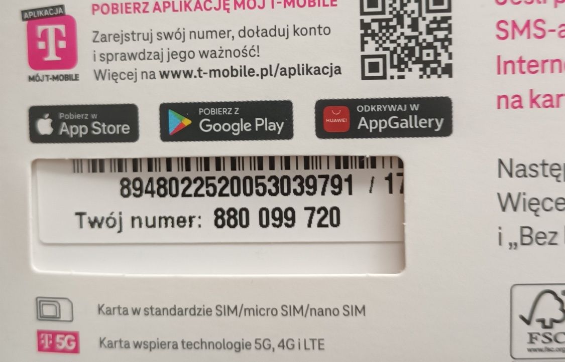 Fajny prosty numer telefonu