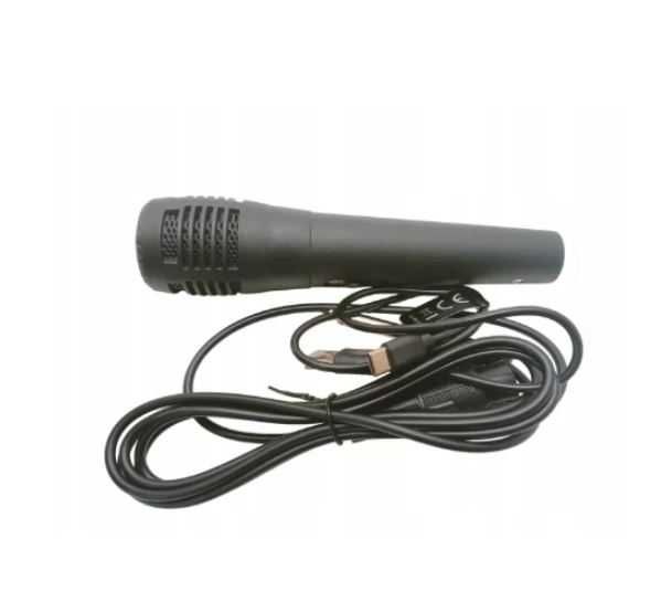 HYKKER głośnik bezprzewodowy Karaoke Bluetooth LED z mikrofonem