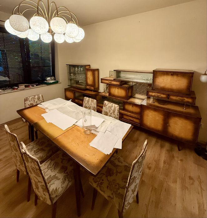 Meble PRL komplet z lat 70 stan bardzo dobry