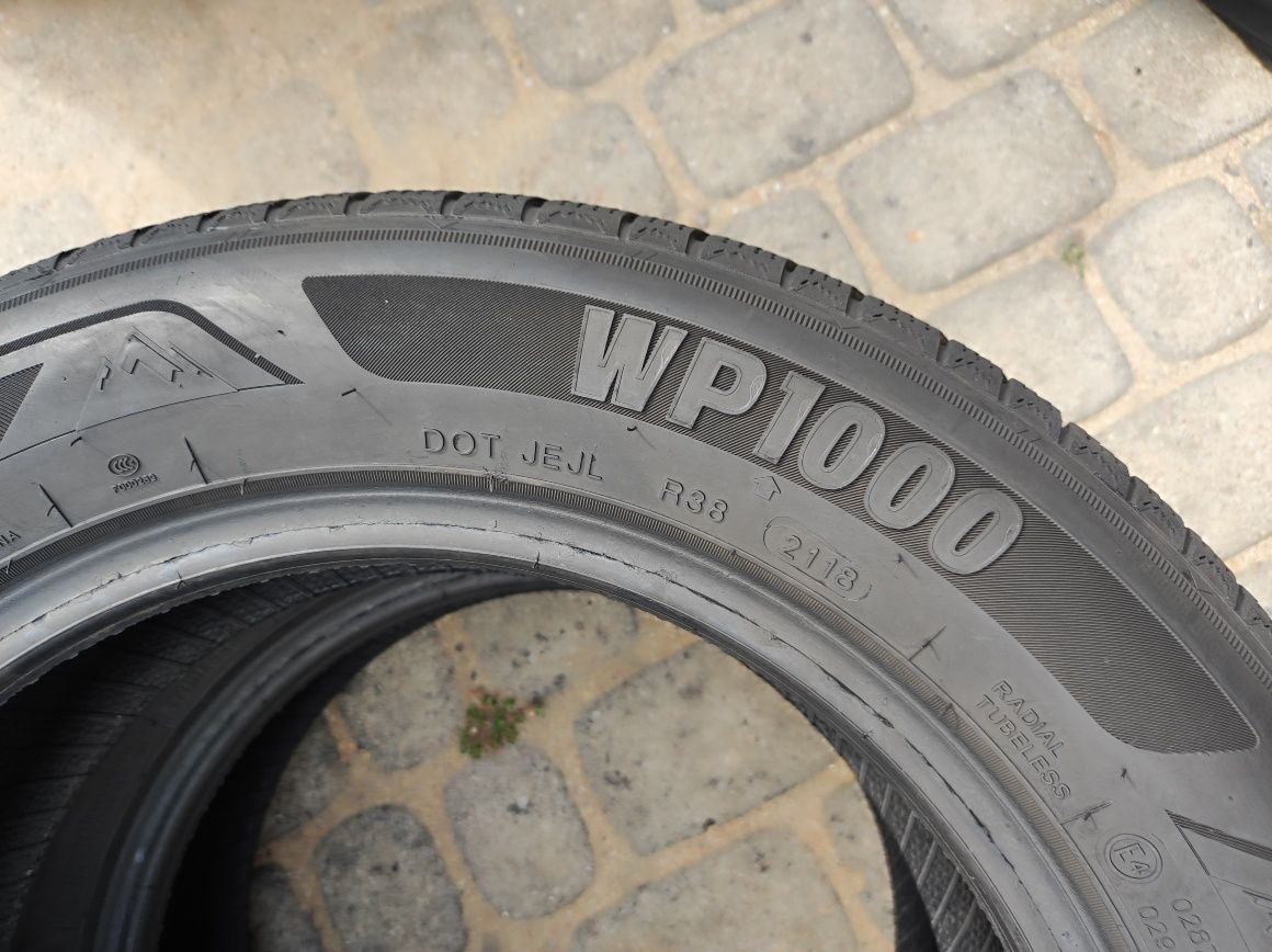 195.60.15 Dwie opony zimowe Zetex WP1000