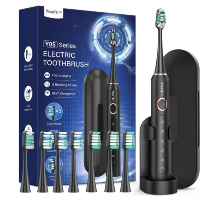YTEATH Y05 Soniczna szczoteczka do zębów z etui czarna
