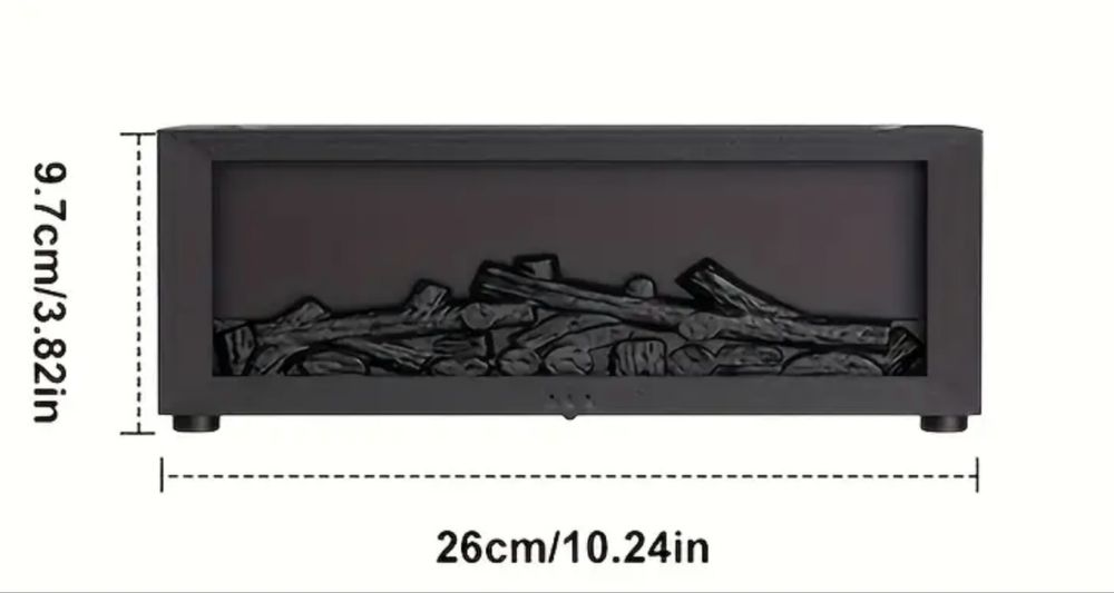 Увлажнитель воздуха с эффектом камина/зволожувач повітря/диффузор