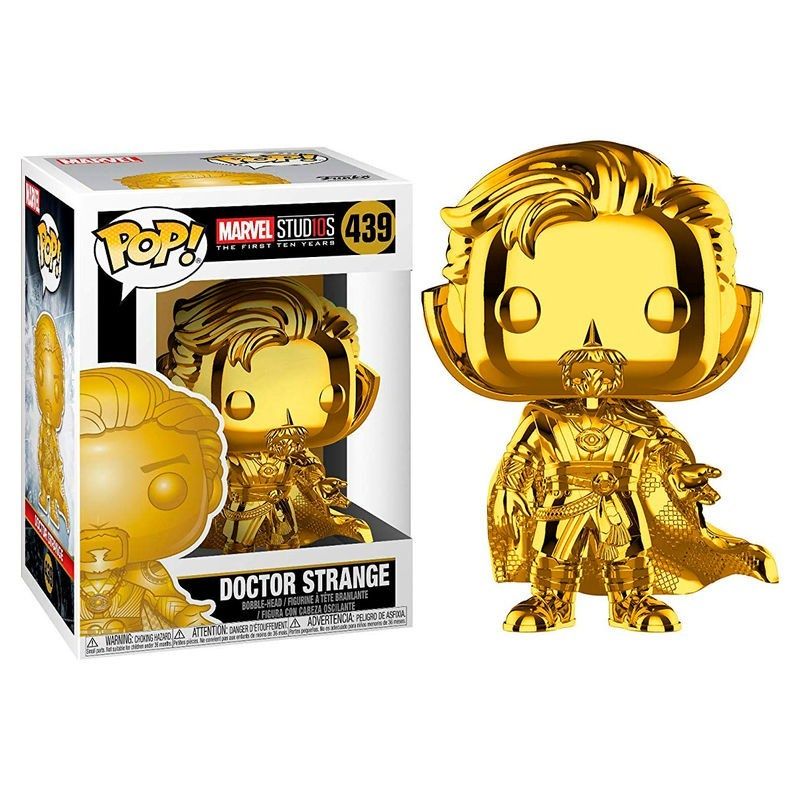 Doctor Strange Gold Chrome ( Fan Vote Winner ) Funko pop