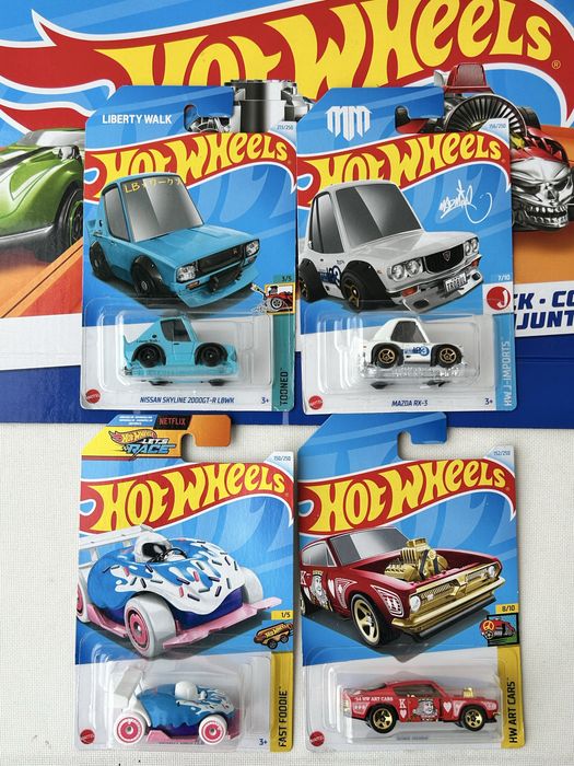 Машинки hot wheels ПОШТУЧНО хот вілс фантазійки ОРИГІНАЛ з США