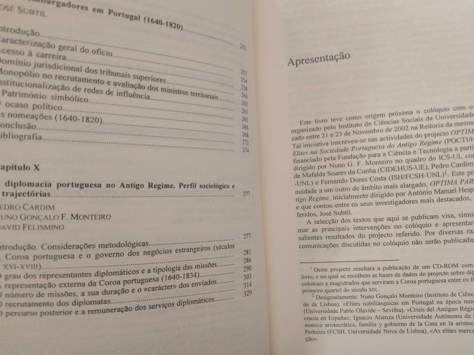 Optima Pars, elites Ibero-Americanas do Antigo Regime