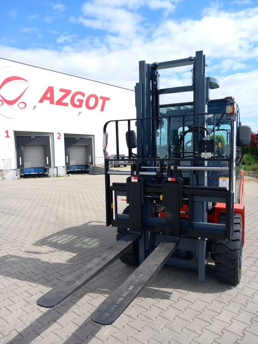 Wózek Widłowy Heli 5,0t Maszt 3,3 LPG Kubota z Pozycjonerem Wideł