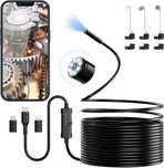 Kamera endoskopowa HD 1920P 8swiateł LED  5m