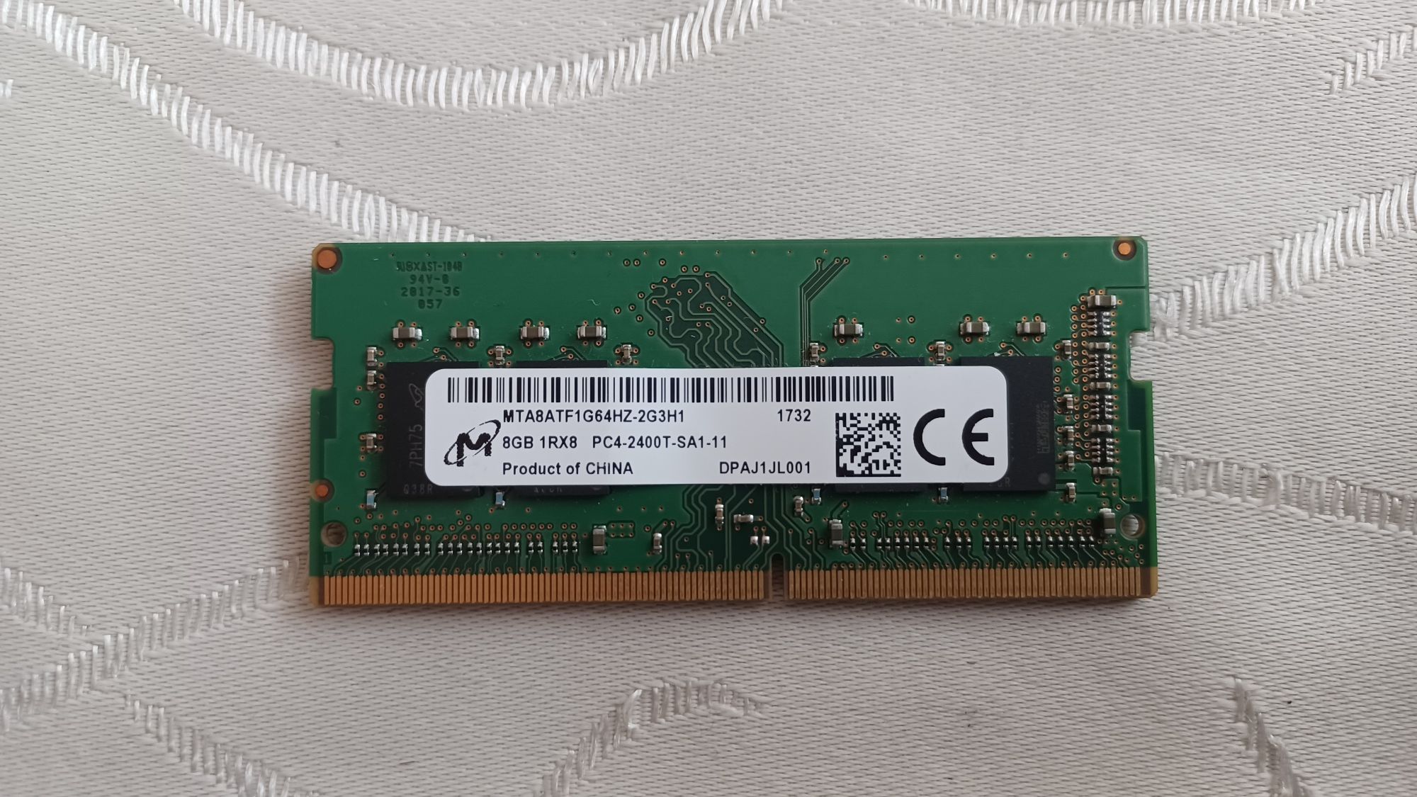 Pamięć RAM Sodimm 8GB DDR4 PC4 2400T, Micron, Hynix, Gwarancja !