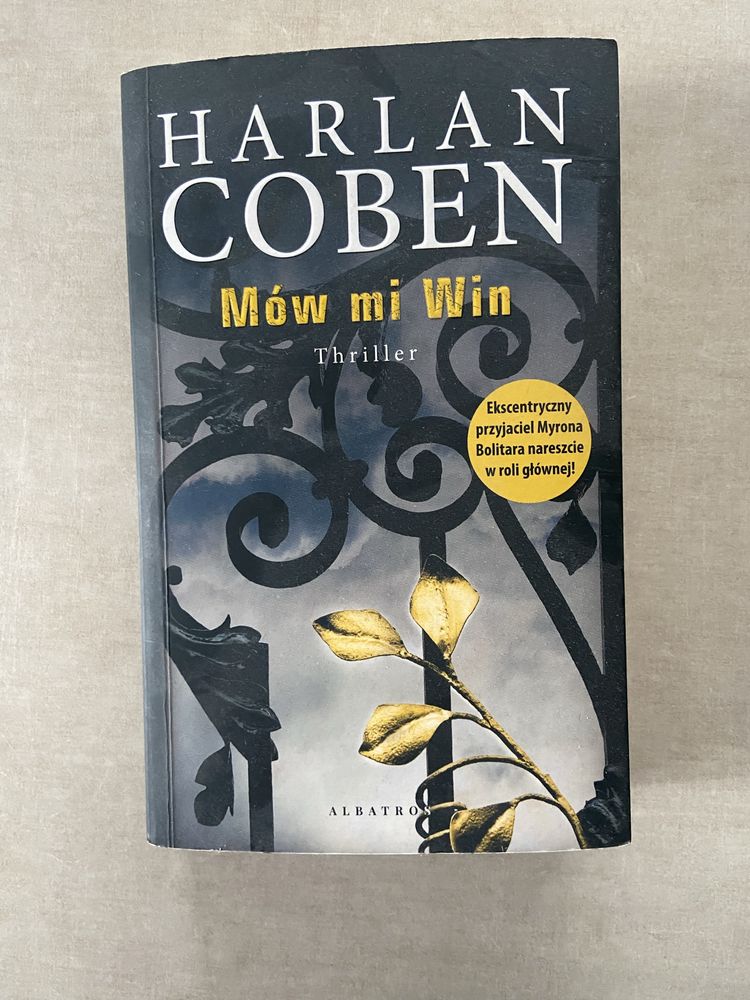 Książka Harlan Coben, kryminał, Mów mi Win