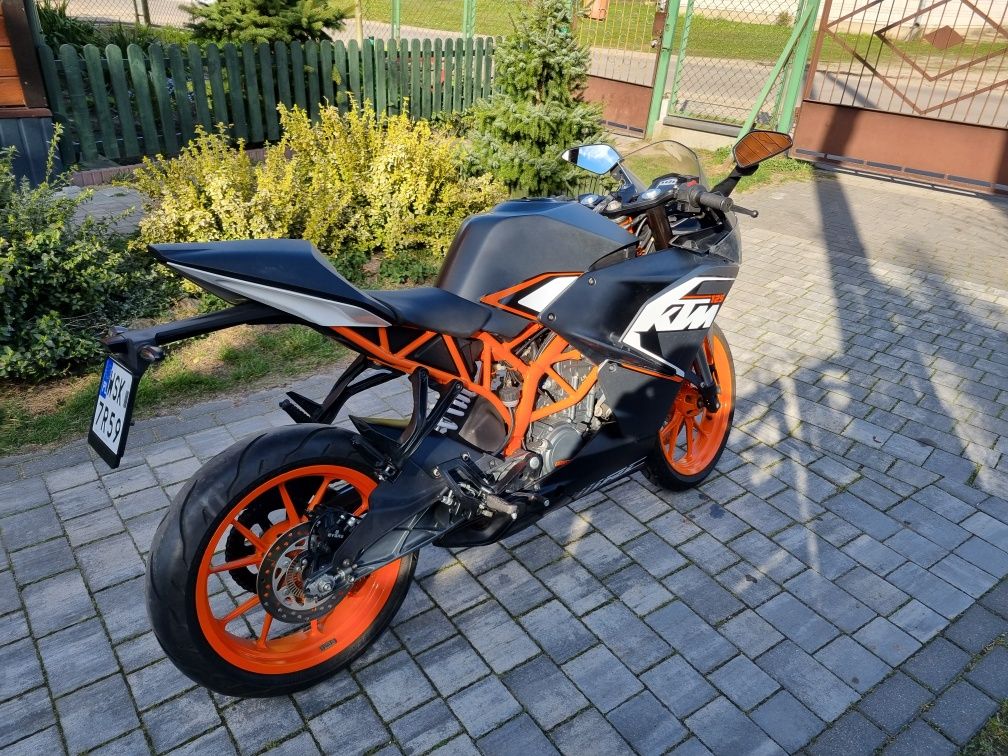 Ktm rc 125, ABS 3800km