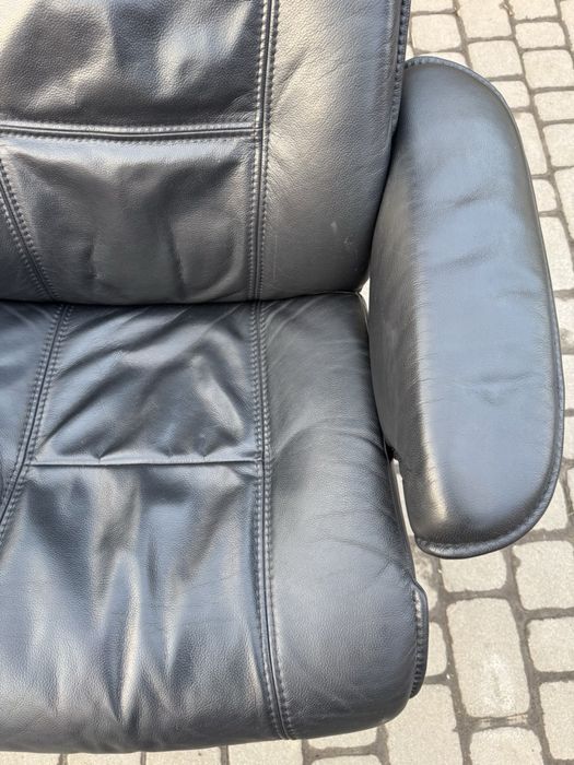 Крісло реклайнер шкіра (0078,0081)крісло релакс Розкладне крісло