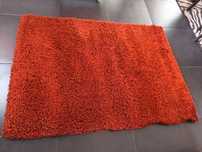 Carpete 120x170 »» vermelho alaranjado