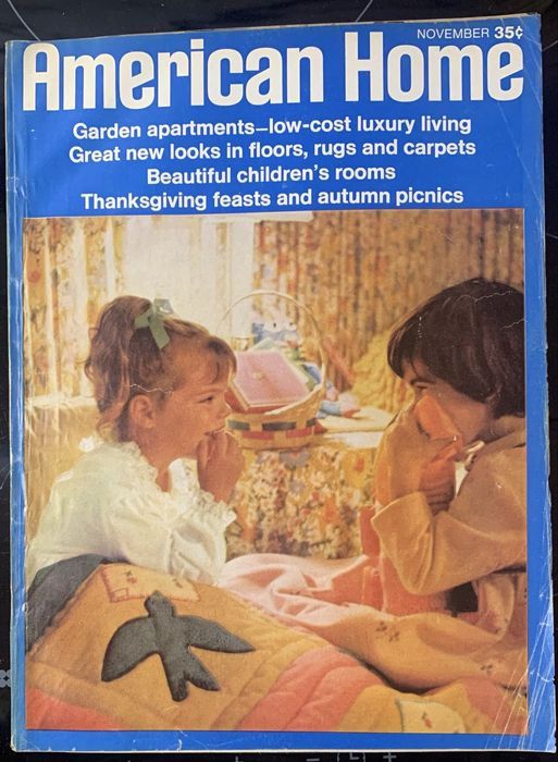 Revistas american home 1969