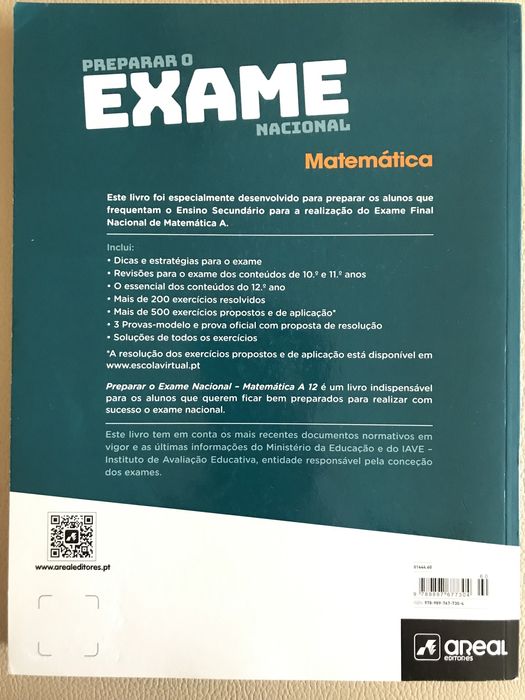 Livro de Exame Matemática A