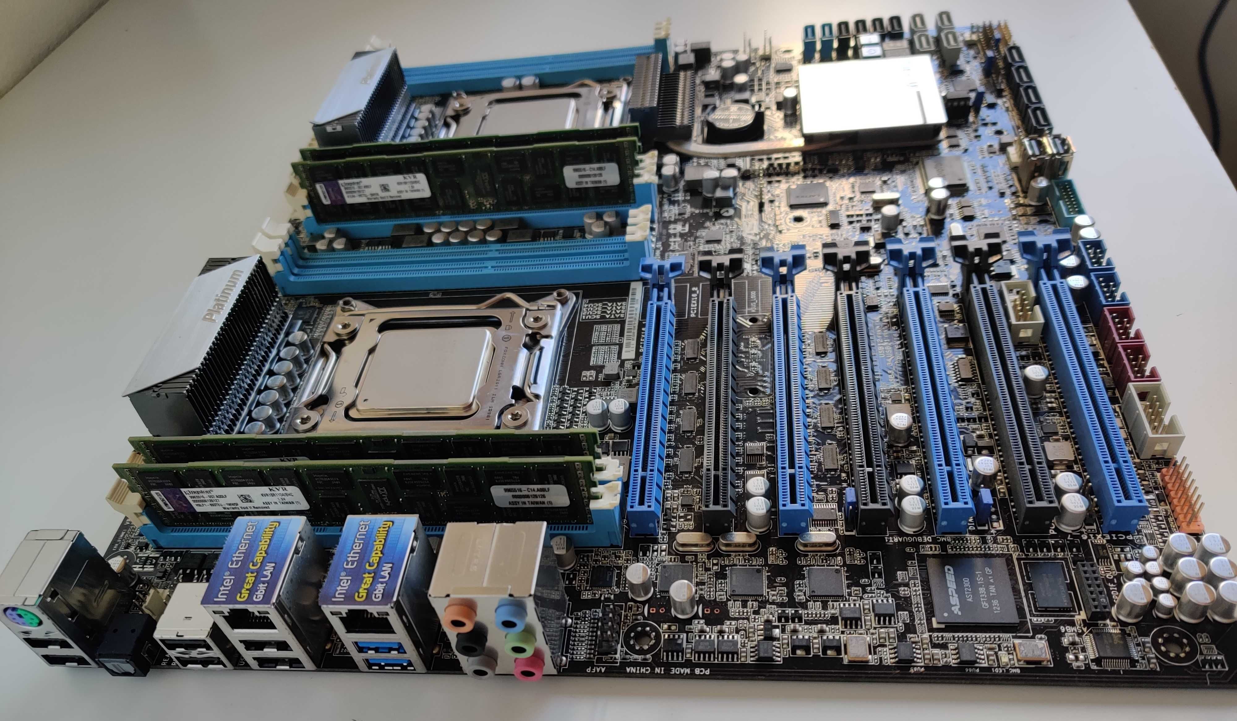Servidor | 2x Xeon E5-2620 | ASUS Z9PE-D8 WS | 32GB ECC