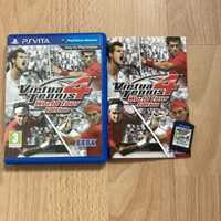 Virtua Tennis 4 (ps vita) оригинал ракетка в коробке с мануалом