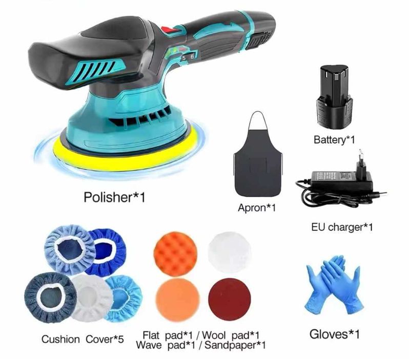 Polerka / szlifierka bezprzewodowa akumulatorowa 12V