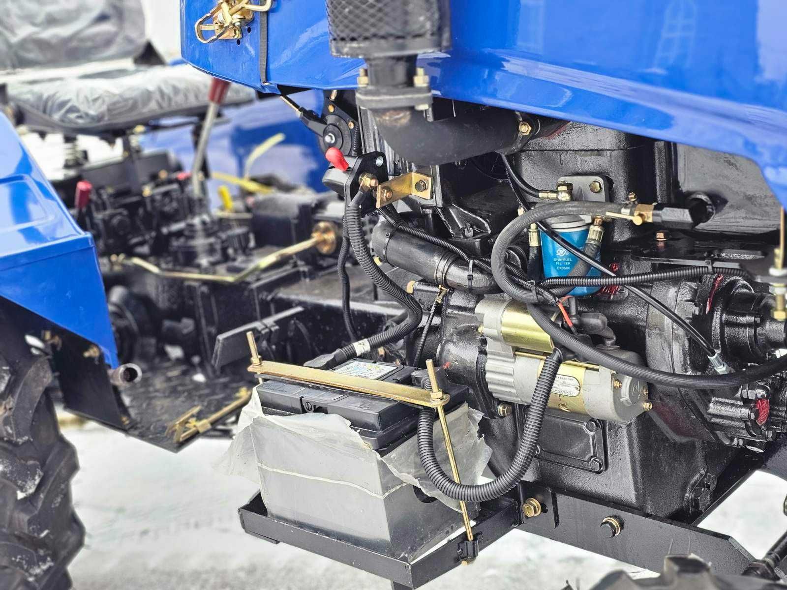 ДМТЗ 220Х - Безремінний повноціний мінітрактор із триточкою та ВВП540