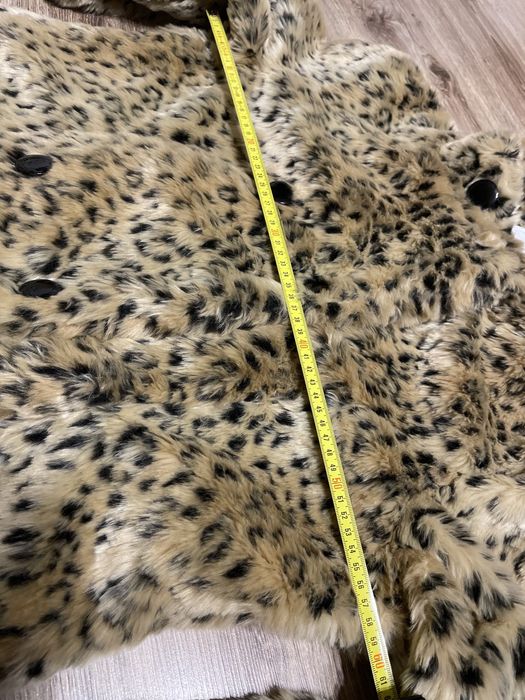 Płaszczyk futerko lampart