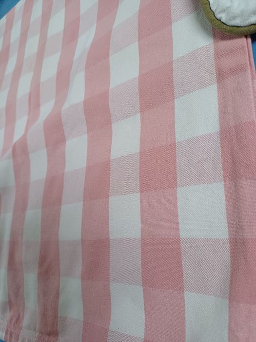 Poszewki na poduszki 3 sztuki bawełna pomarańczowe Ikea w kratę H&M