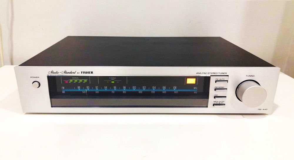 Sintonizador "AM/FM" analógico FISHER FM-440 (Imaculado)*