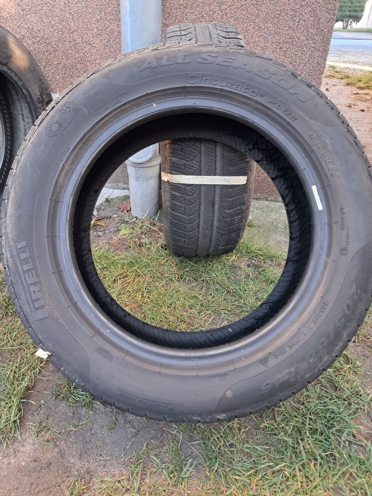 205/55 R16 92V M+S - Pirelli Cinturato +Allsezon -7/2020 - ~6mm