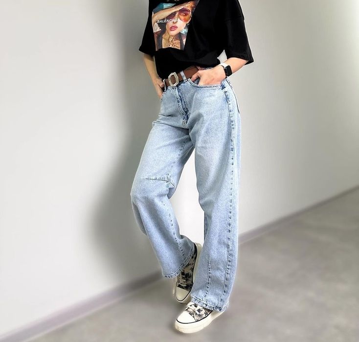 Джинси Baggy в розмірі 40