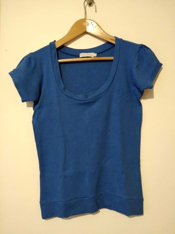 Niebieska koszulka T-shirt rozmiar M