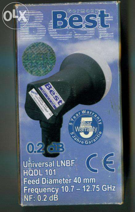 Lnb universal /cabeça para parabólica/ receptor satélite