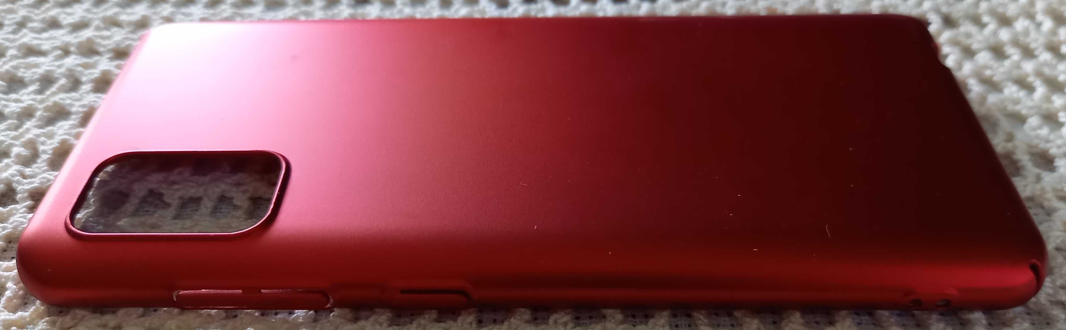 Etui plecki Samsung Galaxy A41 czerwone