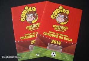 Cromos "Gorila e os Grandes Craques da Bola 2014" (ler descrição)