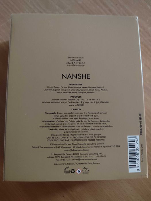 Nishane Nanshe zapach niszowy