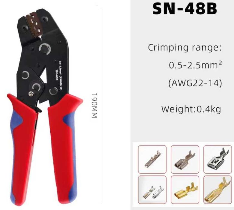 Крімпер матрица губки SN-03H/SN-06WF/SN-2546B/SN-58B