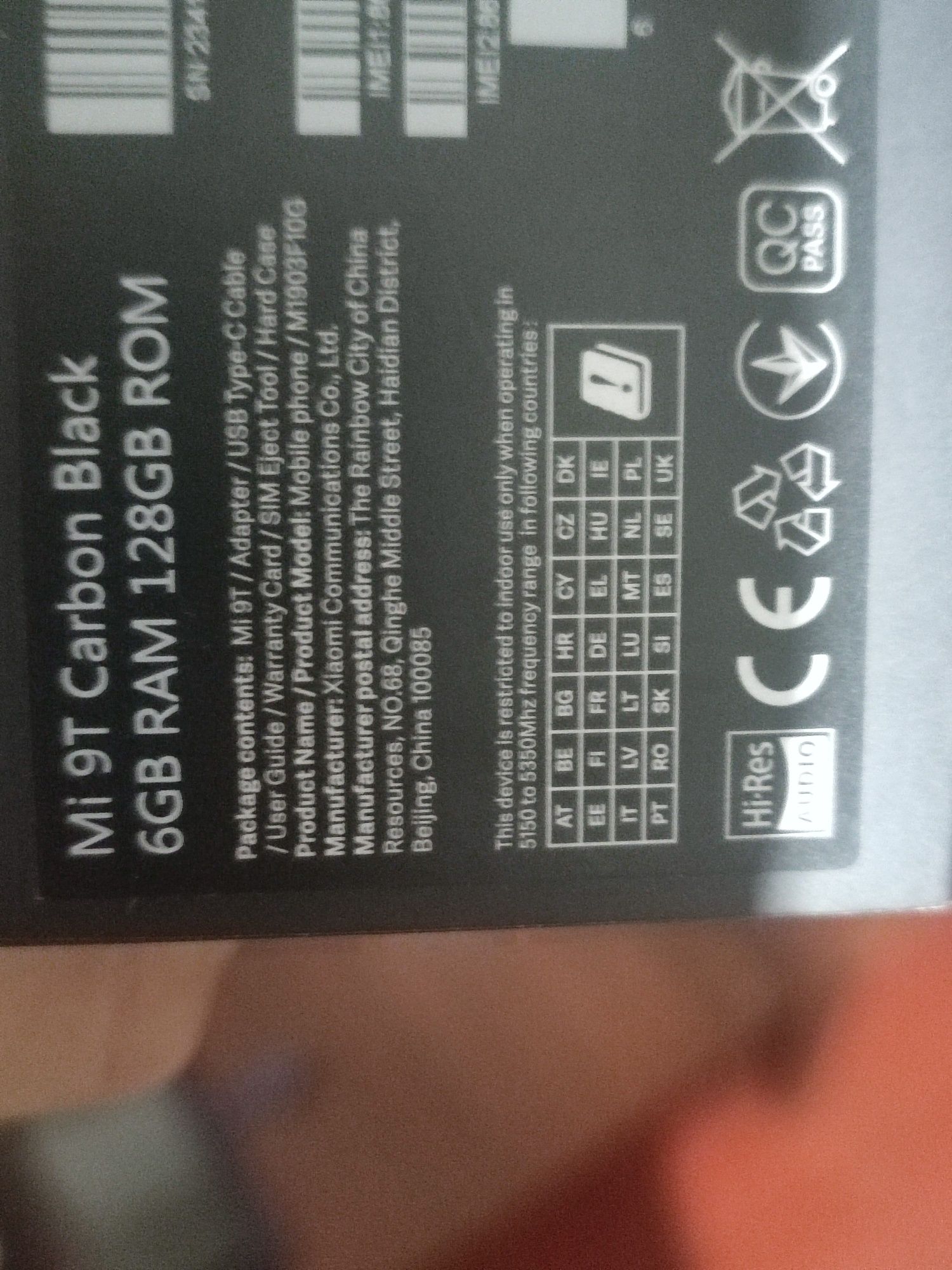 Смартфон Xiaomi Mi 9T 6/128 GB Black 2SIM 6.39" NFC 4000 mAh