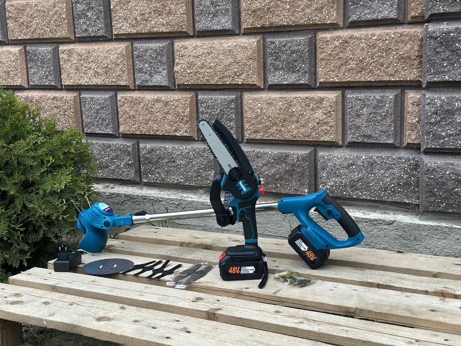 Акумуляторний набір Makita тример Ur100Dwae гілкоріз Makita Duc 155Nh