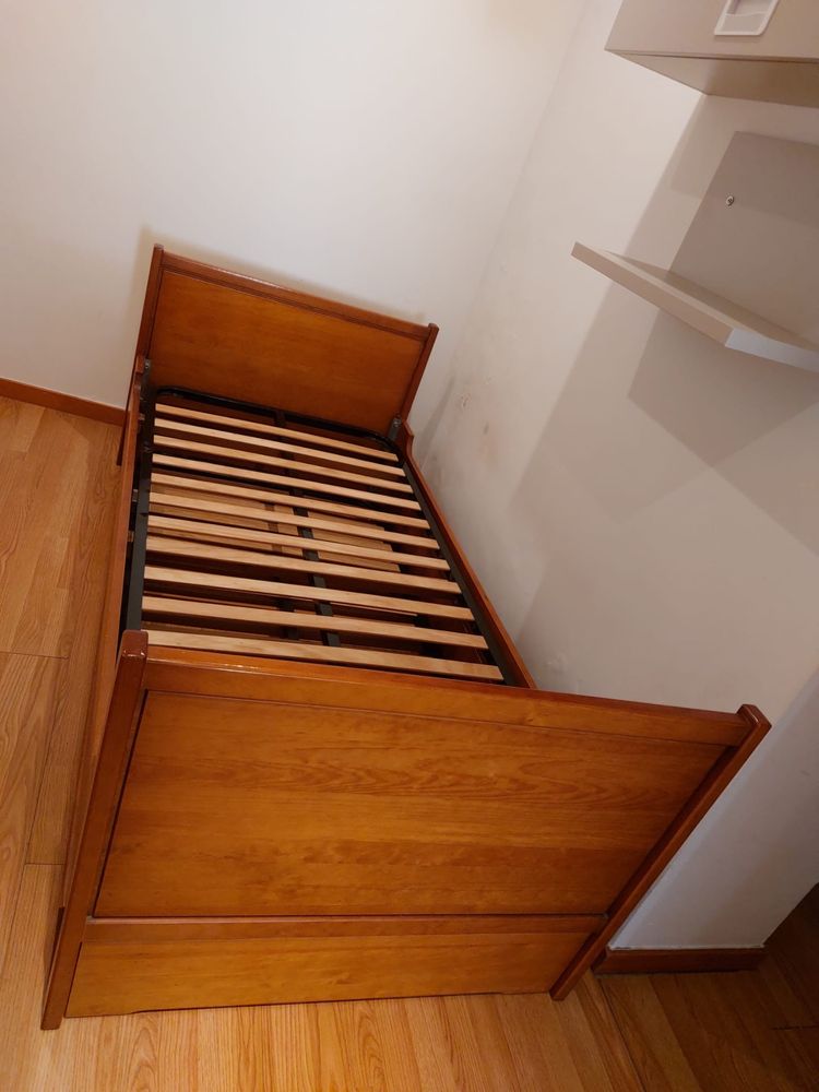 Cama com cama recolhivel