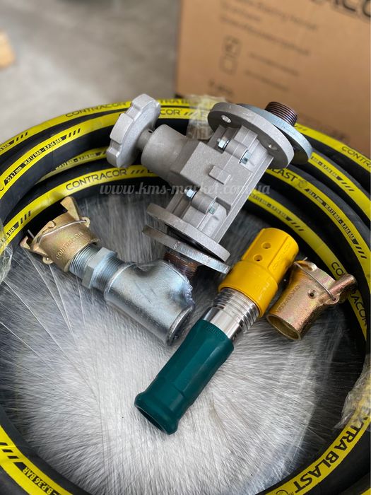 Дозатор кран клапан шиберный шибер подачи абразива Contracor SGV FSV