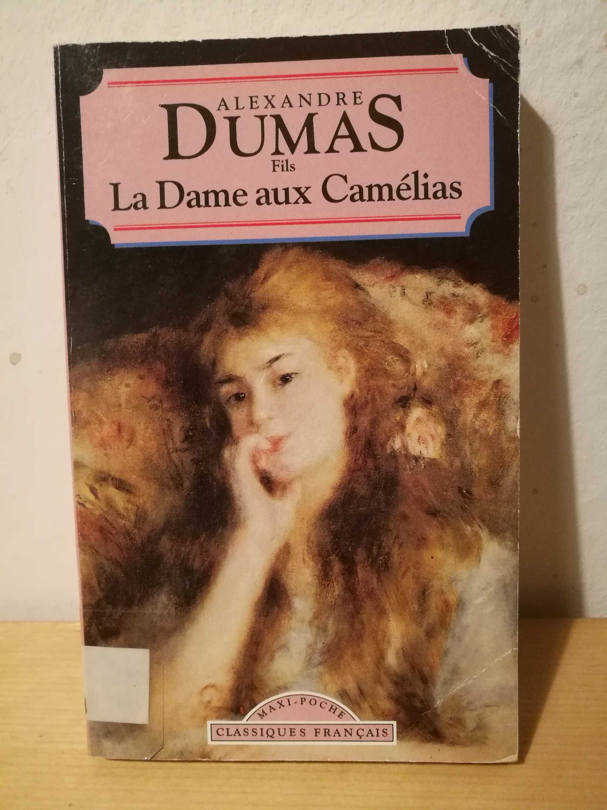 Alexandre Dumas "La Dame aux Camelias" - po francusku