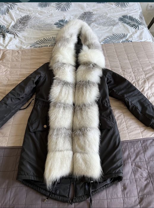 Парка/куртка з натуральним хутром