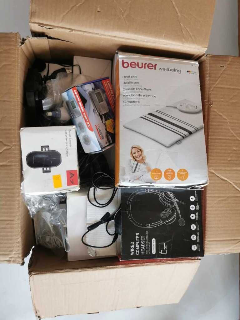 BOX KAT C Około 25 Elementów {Kamery/Elektronika}