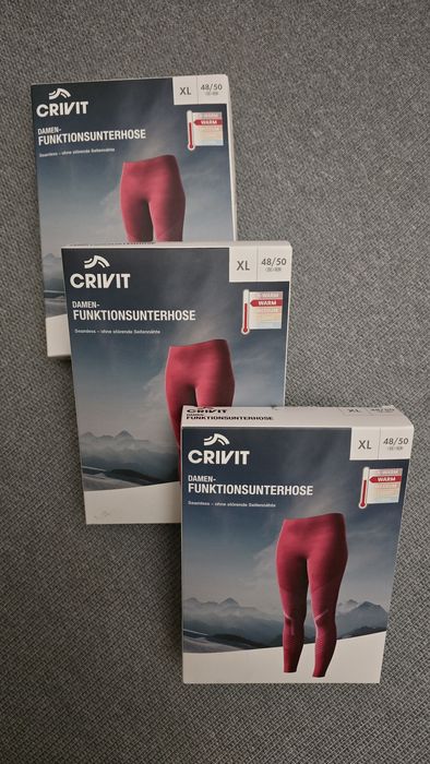 Термолегінси жіночі, термобілизна Crivit Sports XL
