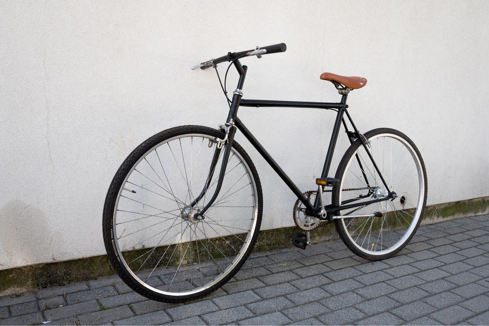 Rower Vintage składak miejski czarny