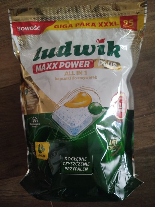 Kapsułki do zmywarek Ludwik Maxx Power Plus 94szt