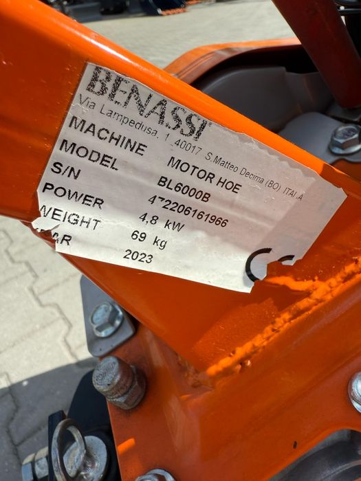 Glebogryzarka Benassi BL6000B rok 2023 jak nowa