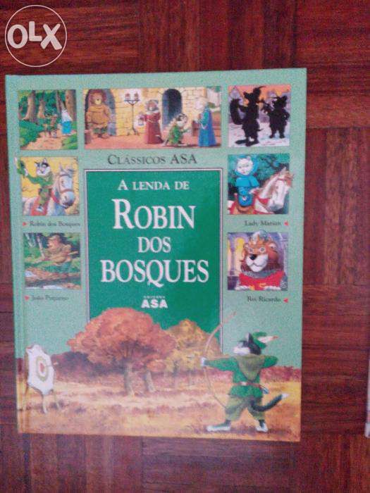 A Lenda de Robin dos Bosques, história ilustrada