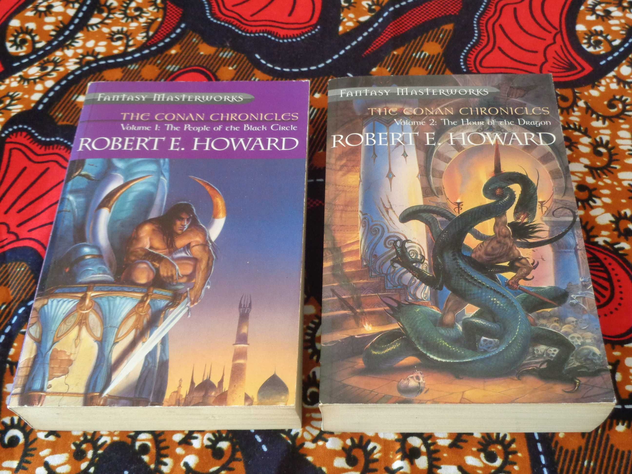 The Conan Chronicles. Robert E. Howard. Vols. 1 & 2.  Portes Inclusos.