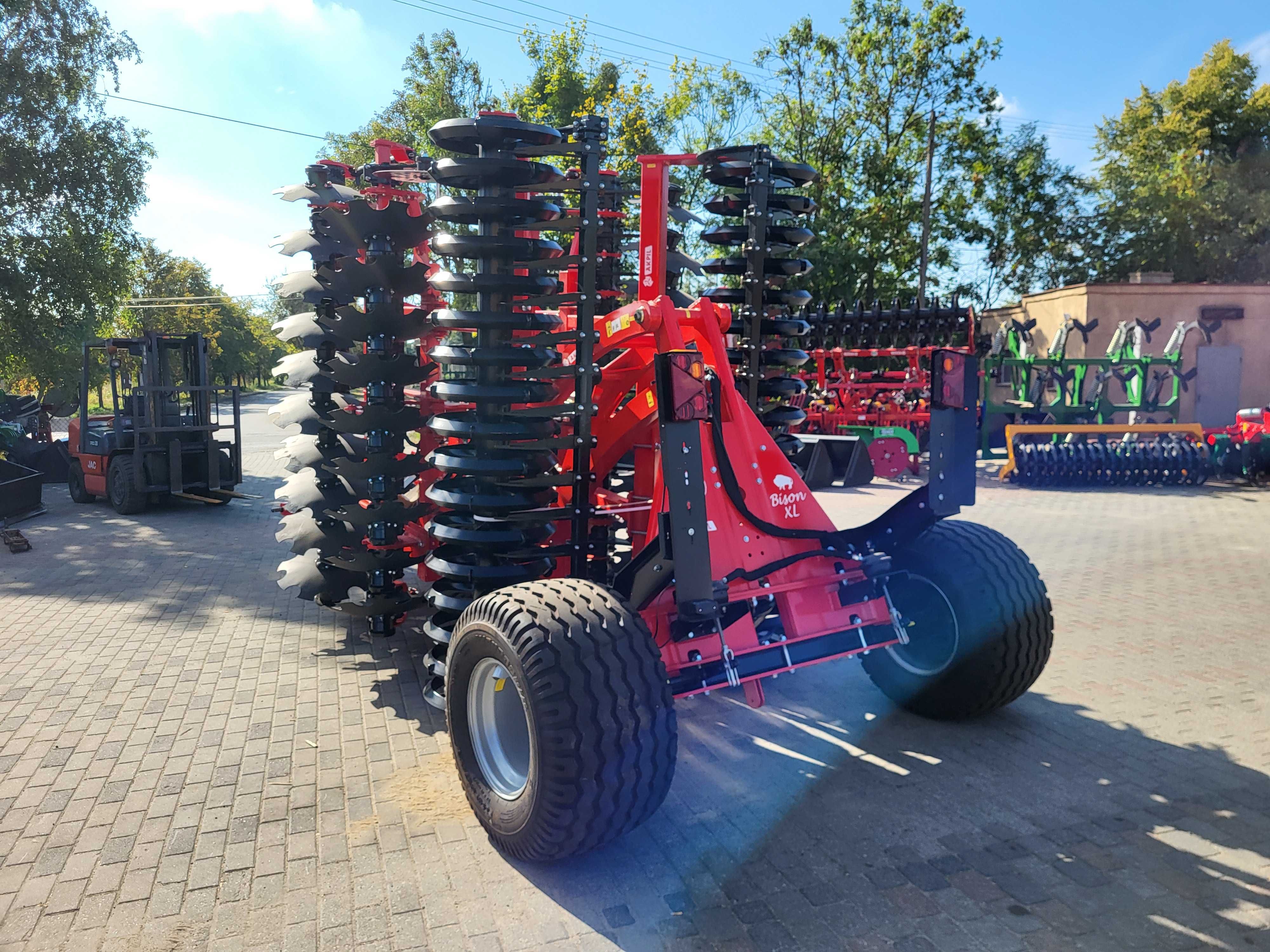 OD RĘKI !!! Brona talerzowa AKPIL BISON XL 5m NOWA hydrauliczne kąty