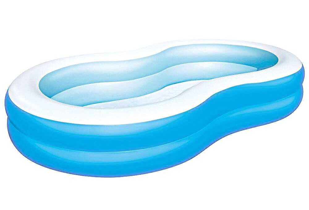Dmuchany basen rodzinny BESTWAY Big Lagoon 262 x 157 x 46 cm 544L