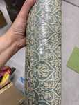 designerska tapeta vinylowa vintage ornamentem kwiatiwym Super Fresco